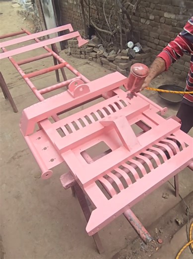 Transforming a Tractor with a Fresh Paint Job