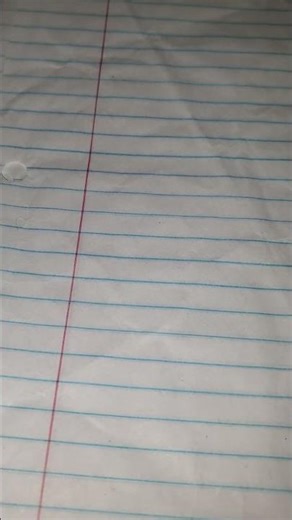 Reusing old notebook paper