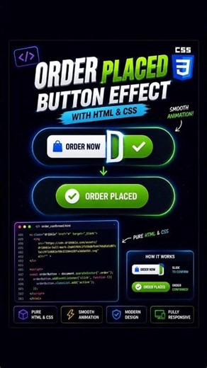 Order Placed Button Effect | Full Stack Web Development Course in Dwarka Mor Delhi
