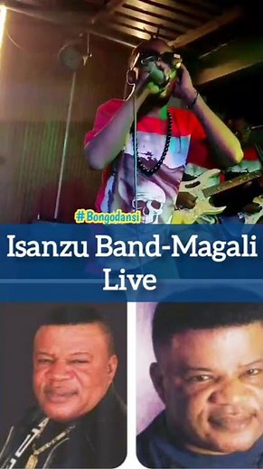 Wimbo Magali wa Madilu System ulivyopigwa live na ISANZU BAND