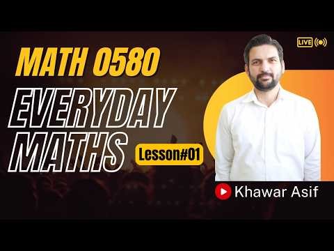 IGCSE Maths 0580 Everyday Mathematics | Everyday Maths Past Paper Questions | Cambridge 0580 Exam