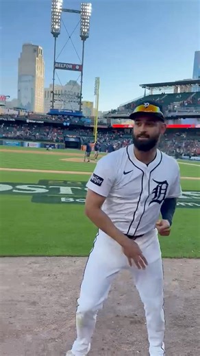194K views · 1.8K reactions |  So here’s Jahmai Jones throwing candy at Riley Greene during his postgame interview, perfectly encapsulating the fun, playful vibes at the ballpark after the Detroit Tigers got their first win at Comerica Park in a month. Most importantly, the Tigers fend off elimination, forcing Game 5 of the ALDS in Seattle on Friday.  Video by Liam Rappleye, DFP. | Detroit Free Press | Facebook