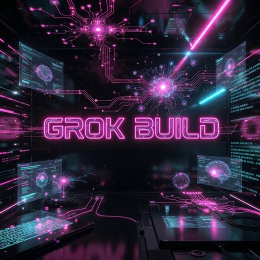 Grok is done being just a chatbot.@xAI is dropping Grok Build, a full coding agent, and Grok Terminal, straight from your command line.Soon, Copilot and Claude have a real fight.