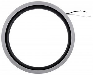 Gustafson Hoop Ceiling Light - 11-3/4" Wide - Black Gustafson Lighting RV Interior Lights GUS29ZR