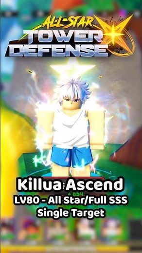 ALL STAR Killua Ascended | Showcase ASTD:X