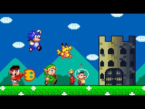 All-Star Challengers take on the Castle!! (Super Mario World)