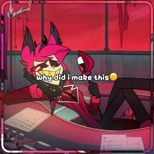 bro i had to go jnto so many scary pc apps to make ts😓#hazbinhotel #alastor #lesserafim #spaghetti