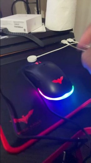 How to change the color of your logo on your havit gaming mouse