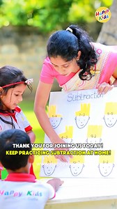 13K views · 82 reactions | Learning subtraction has never been this fun! Watch as our little ones explore math through creativity and play. ✂ Join us in shaping young minds as we open enrollments for the 2025/2026 academic year at all three of our branches. WhatsApp - wa.me/94773099338 #HappyKidsMoments #CreativeLearning #FunWithMath #SubtractionMadeEasy #PreschoolActivities #HappyKidsEducation | Happy Kids Montessori - Galle | Facebook