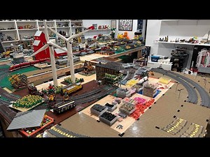 LEGO Layout - Track Improvements And Layout Update