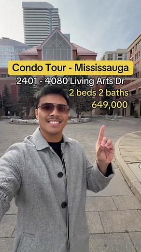 Condo in Downtown Mississauga: 2 Beds, 2 Baths