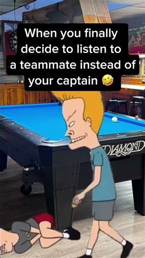 Teammate #funny #billiards