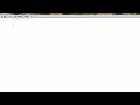 Python Tutorial #13: Input vs. Raw_Input