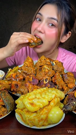 Mukbang ASMR Eating Fried Fish 🐟🔥 | Crispy Fish Fry Eating Challenge | Crunchy Satisfying #mukbang