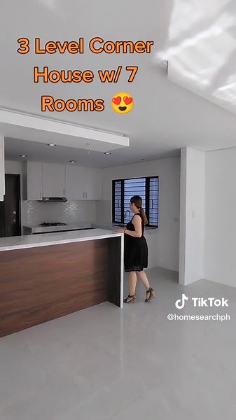 Modern House in a Corner Lot with 7 Rooms