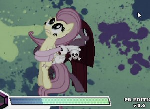 Pinkie Pie vs Fluttershy - MLP Fighting is Magic