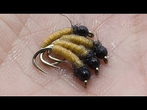 Tie This Killer Caddis Larva in Minutes – Simple & Deadly!
