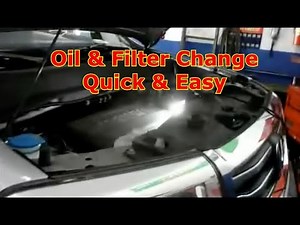Oil And Filter Change 2009-2015 Honda Pilot