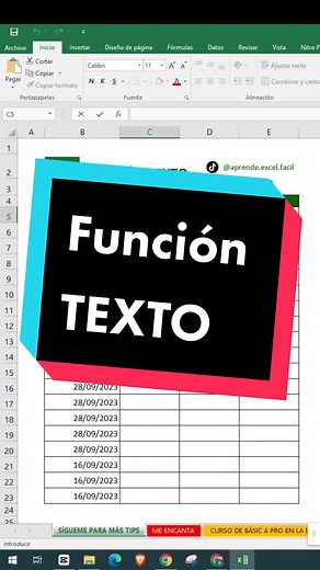 SIGUE EL CANAL 😎 #superexcel #exceltips #excelespañol #cursodeexcelonline #cursodeexcel #excelbasico #aprendoentiktok #excel #administracion #contabilidad #economia