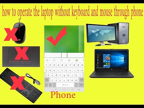 how to use phone as keyboard and mouse for pc and laptop|Tamil
