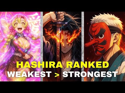 All Hashira Ranked from Weakest to Strongest [Slideshow]