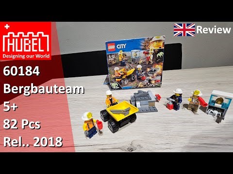 EN Review - LEGO® City - 60184 - Bergbauteam
