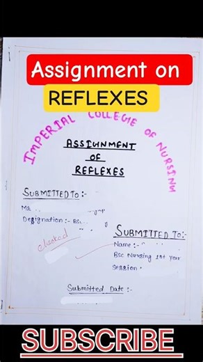 assignment on reflexes l assignment on newborn reflexes #dance #danceshort #shorts #vartman #song