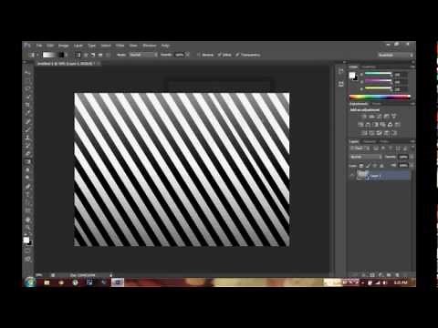 How to create stripes in Photoshop