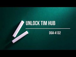 UNLOCK TIMHUB DG4132
