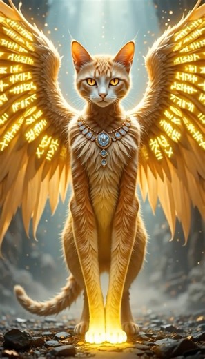 Golden-Winged Cat Awakens Its True Power