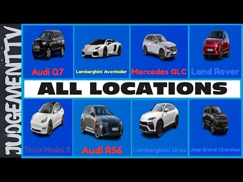 FIND THE CARS - ALL 61 LOCATIONS ON ROBLOX