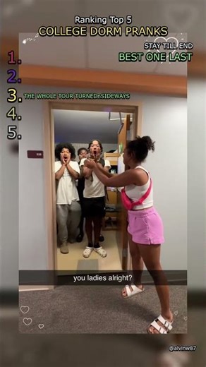 Top 5 College Dorm Pranks 😂