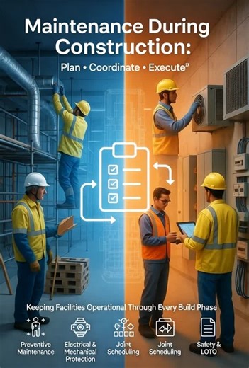Effective Maintenance During Construction: Protecting Assets and Preventing Downtime | Ben Baniel posted on the topic | LinkedIn