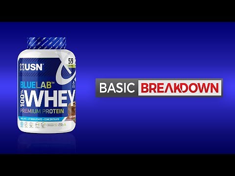 USN Blue Lab Whey Protein Blend Supplement Review | Basic Breakdown