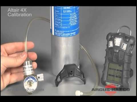 MSA Altair 4 Fresh Air Setup Calibration