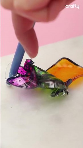 Make adorable Shrinky Dink cactus charms 🌵🖌️ Perfect DIY jewelry for gifts or yourself! #Crafts #D