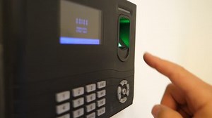 Fingerprint Employee Biometric Time Attendance Recorder Machine With ID Reader