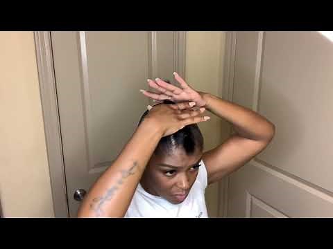 How to do a sleek high ponytail on short hair