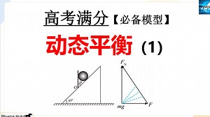 【高考必备】动态平衡（1）-高一物理必修一