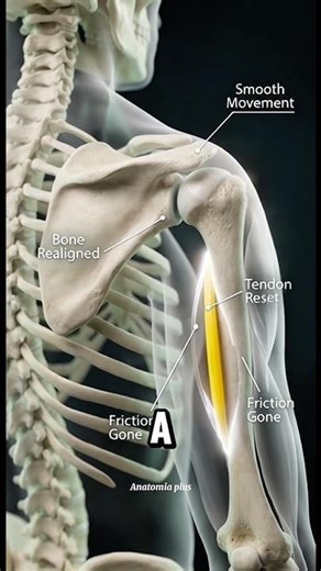 Fix Shoulder pain fast 🩹 #healthtips #didyouknow #anatomiaplus #viral #sciencefacts