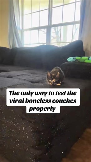 Trusted boneless couch company right here! #fyp #oviosfurniture #bonelesscouch