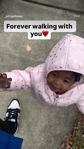 There are many steps that I take in life, none more important than the steps I take with my daughter. These steps will lead through moments where she experiences challenges, to places of joy and victory… but every step of the way, I’ll be there for you Bailey ❤️ | John Galloway