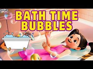 Bath Time Bubbles – Fun Bath Routine | Nursery Rhymes | Kids Songs With Mini | 4k