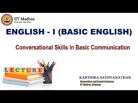 Conversational Skills for Basic Communication