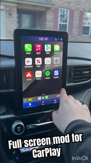 Full screen mod for CarPlay in 21 Explorer St