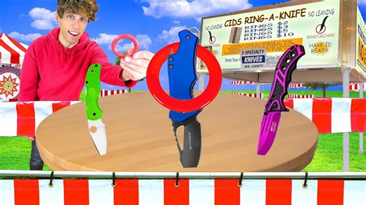 How to win the carnival ring toss (real strategy!)