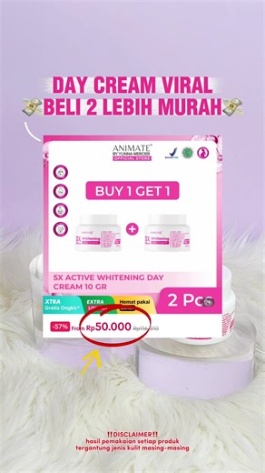 Mumpung Promo! Dapatkan Day Cream Animate Sekarang