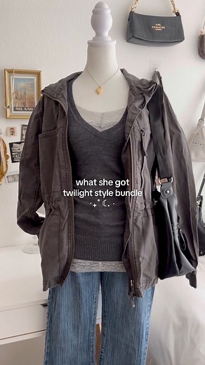 curating outfits based on the twilight aesthetic 🌙 #outfitinspiration #styleinspiration #twilightsaga | Bellablue Co