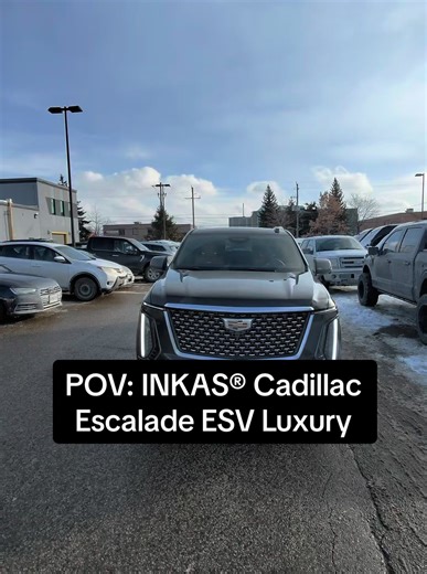 POV: INKAS® Cadillac Escalade ESV Luxury 💬 Comment PRICE or DM PRICE for details #ArmoredVehicles #BulletproofSUV #luxurycars #ExecutiveProtection #VehicleSecurity