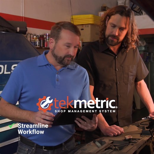 🚘 Running an auto repair shop shouldn't make you blow a gasket. 👎 You need auto shop management software that's easy to use, and even easier to teach. ⚡Meet Tekmetric 💪 | Tekmetric